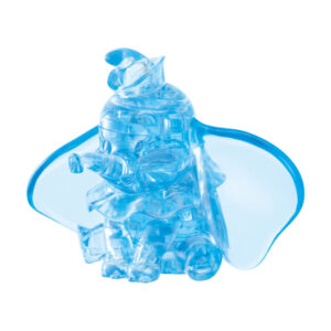 BePuzzled Disney Dumbo 3D Crystal Puzzle - 40 Pcs, Blue
