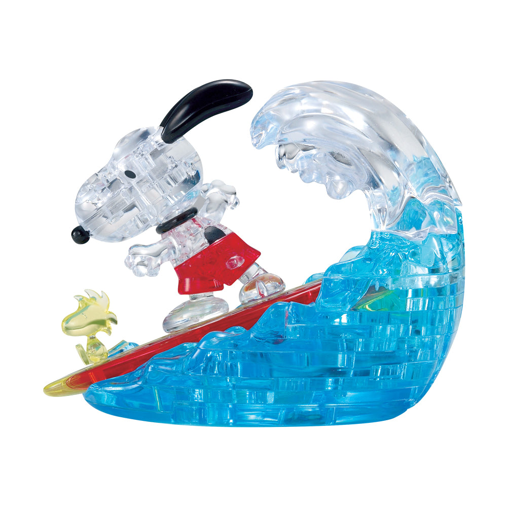 BePuzzled Peanuts Snoopy Surf 3D Crystal Puzzle - 41 pcs - Image 2