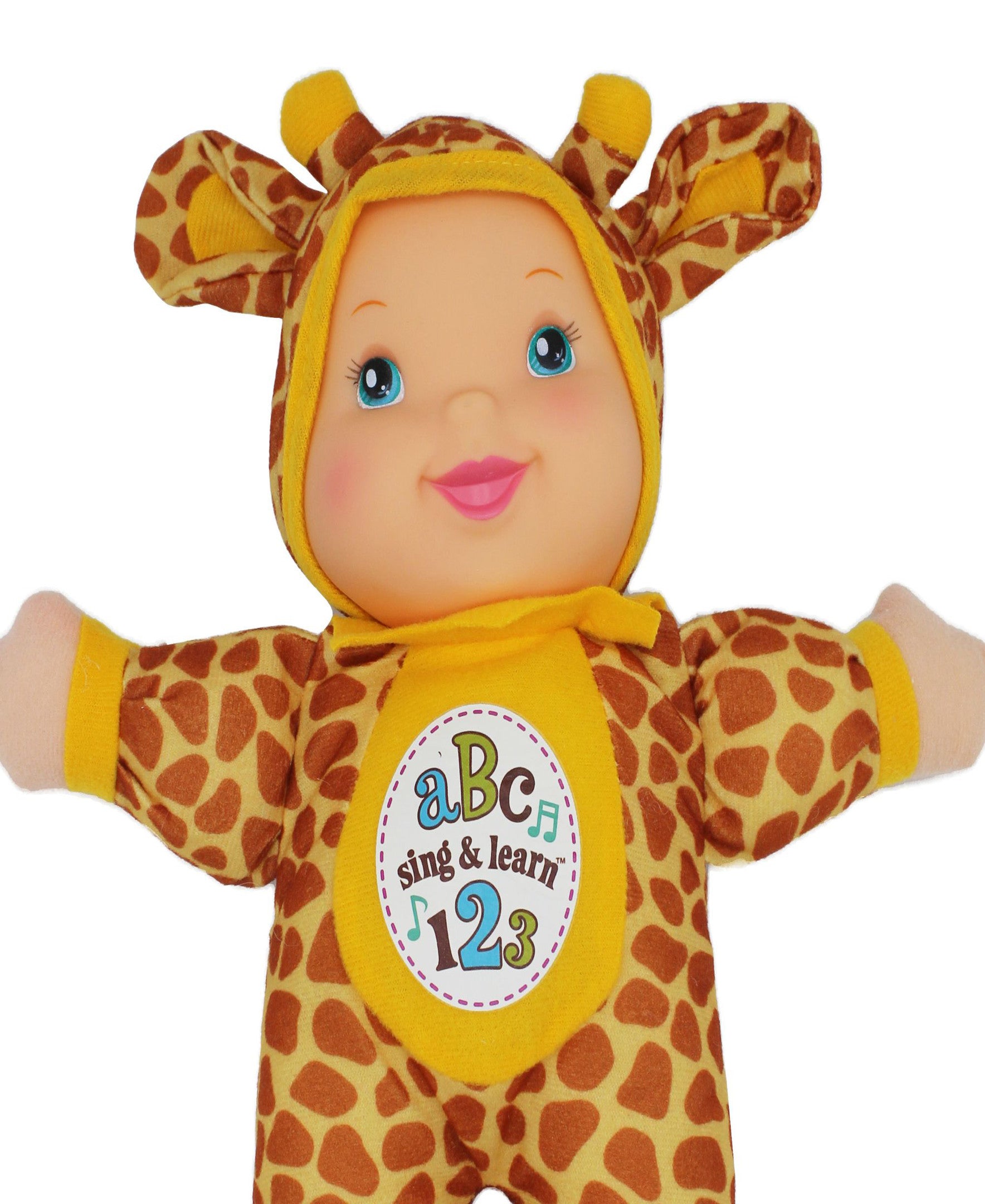 Goldberger Baby's First Sing & Learn Giraffe - Bilingual Educational Toy - Image 4