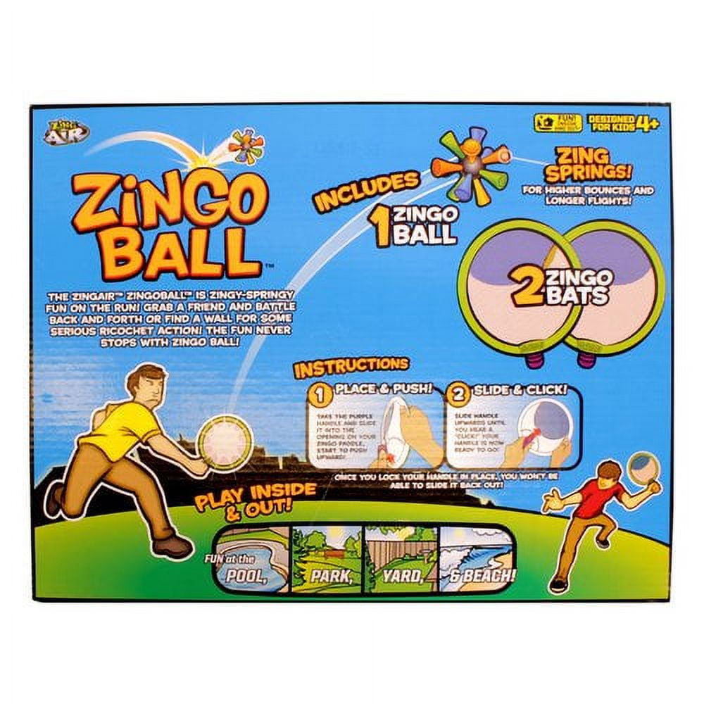 Zingo Dual Bat and Ball Set - Vibrant Outdoor and Indoor Play - Image 2