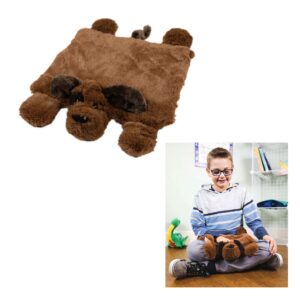 Bouncyband Sensory Plush Puppy Lap Pad ???? Calming Weighted Comfort