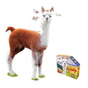 Madd Capp I AM LiL' LLAMA Jigsaw Puzzle - 100 pc