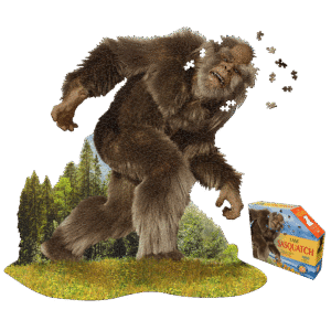 Madd Capp Sasquatch Shaped Jigsaw Puzzle - 1000 pc