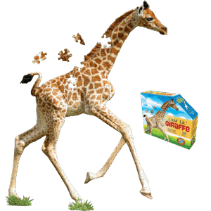 Madd Capp I AM LiL' GIRAFFE Jigsaw Puzzle - 100 pc