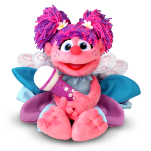 Singing Machine Sesame Street Karaoke Plush with built-in mic, Abby Cadabby