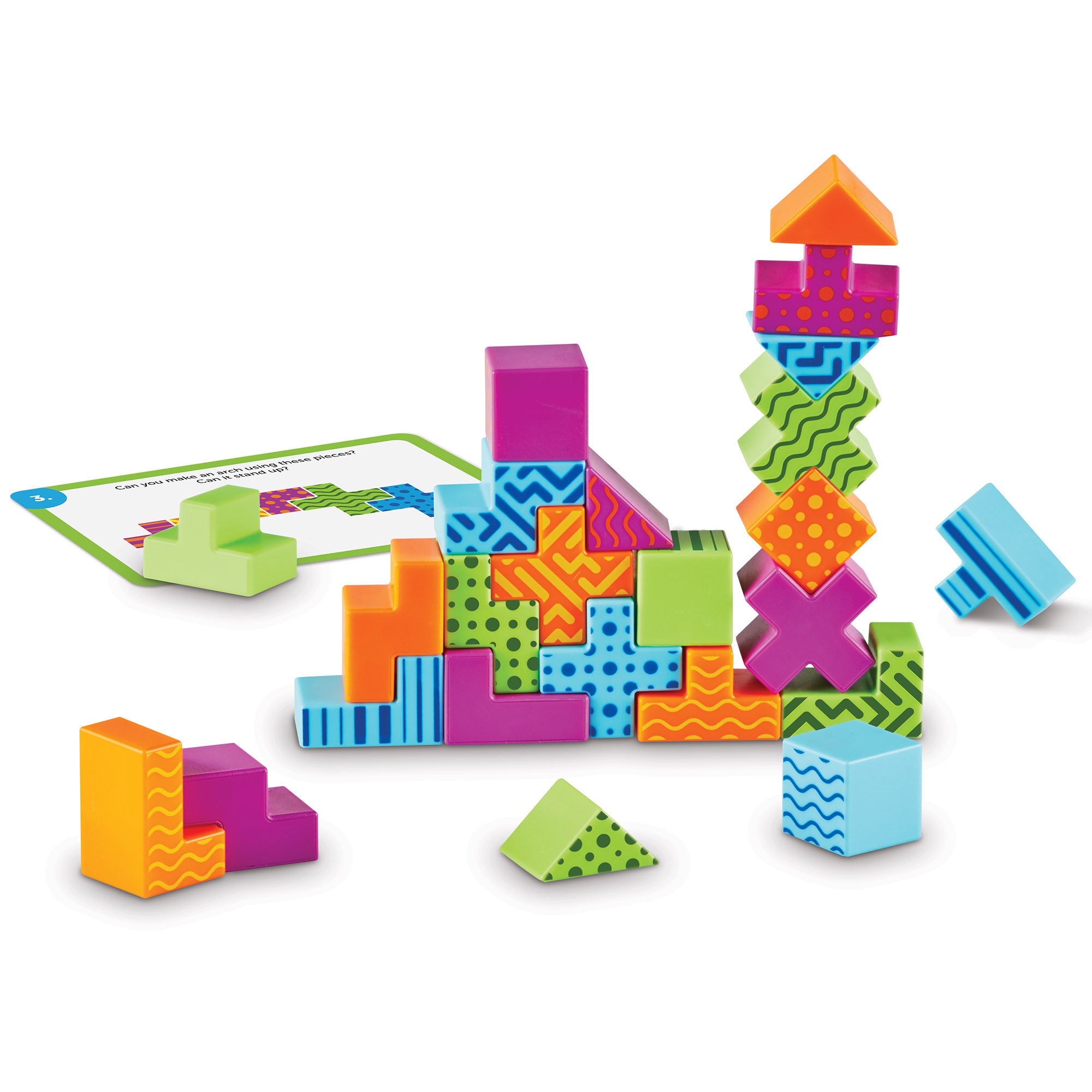 Learning Resources STEM Explorers Brainometry - Educational Geometry and Sorting Challenges - Image 4