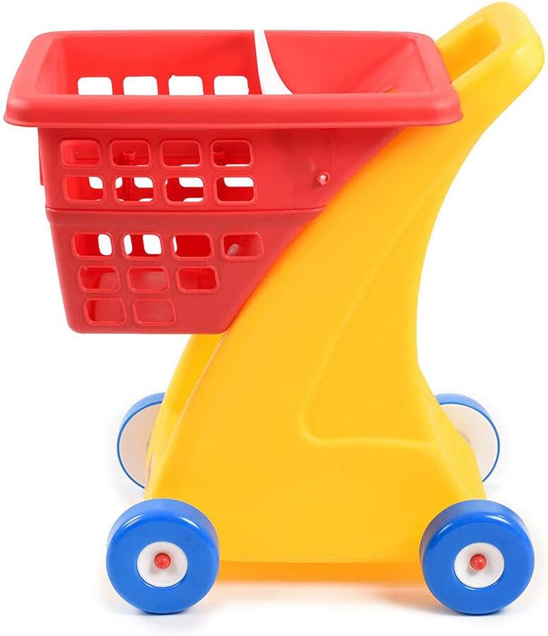 Little Tikes Durable Shopping Cart - Vibrant Primary Colors - Image 2