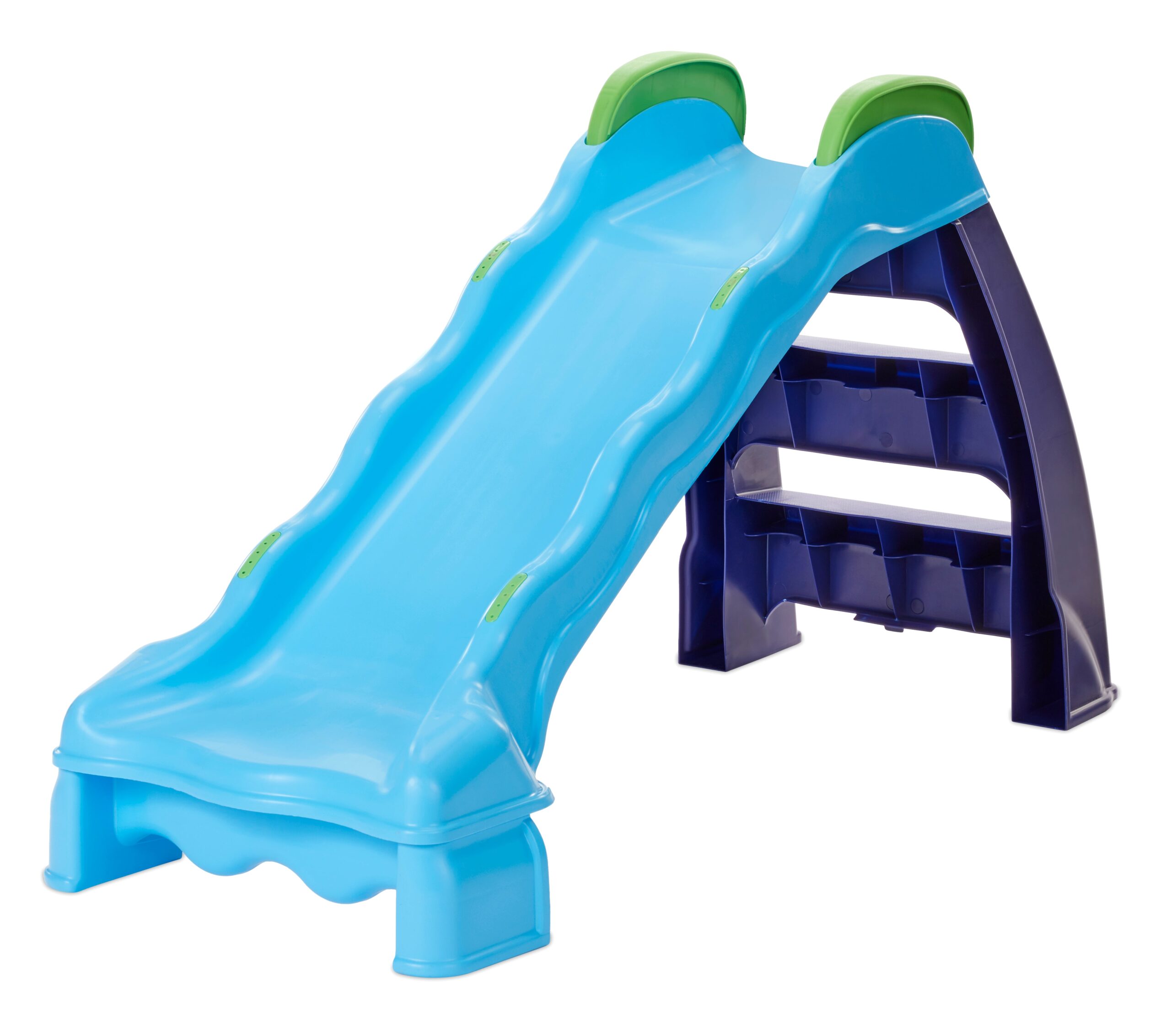 Little Tikes 2-in-1 Indoor-Outdoor Slide, Dark Blue - Image 2