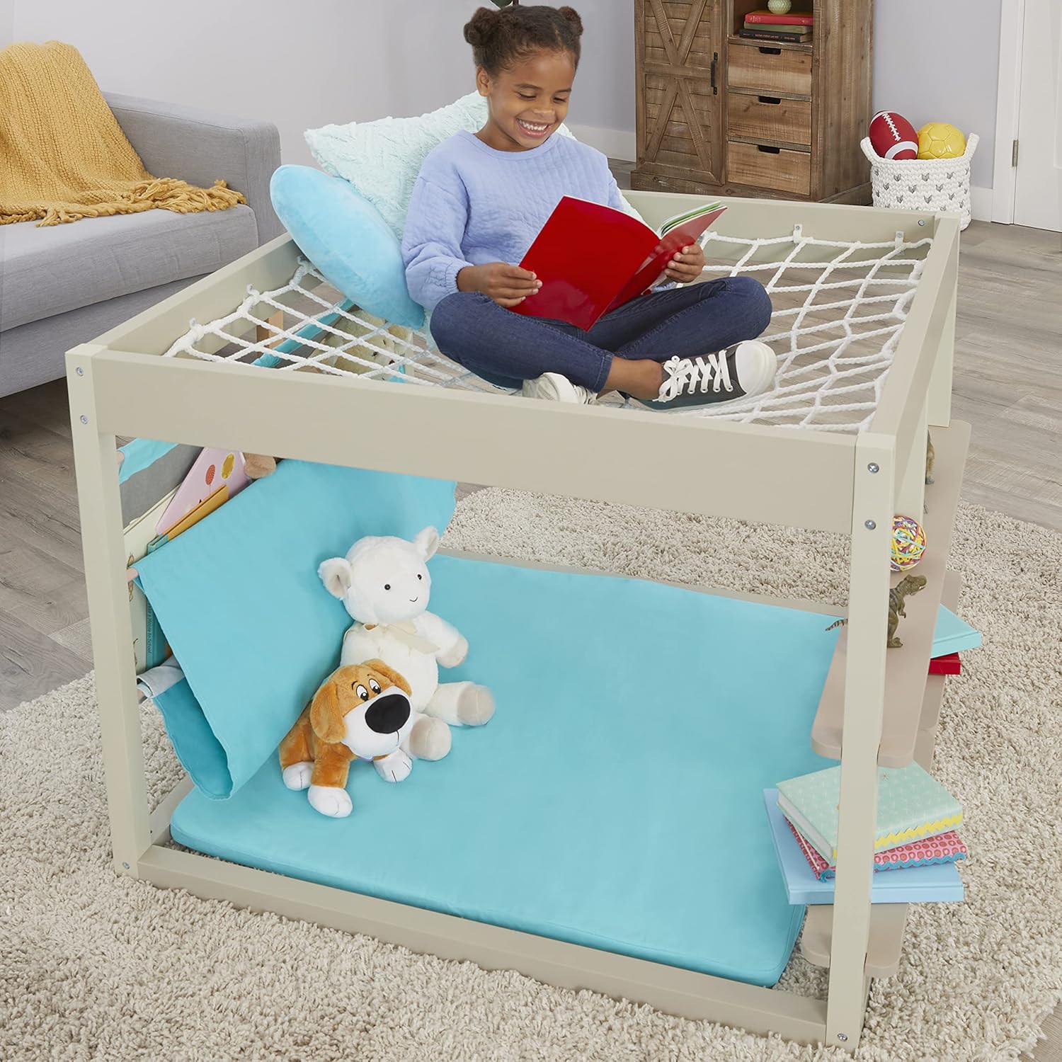 Little Tikes Read & Dream Nap Nook Cozy Kids Hideaway - Image 2