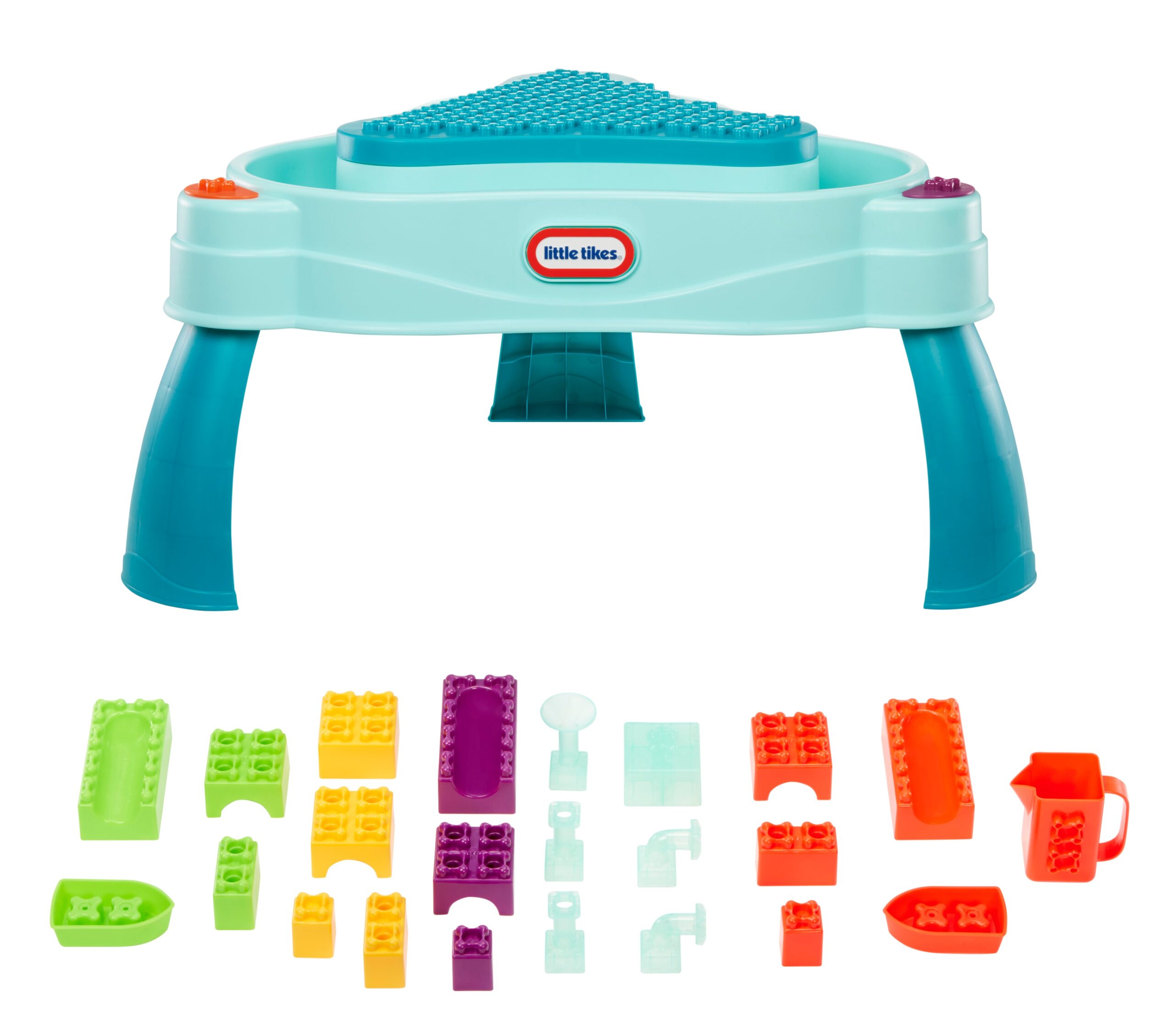 SplashFun Build & Play Water and Construction Table - Image 3