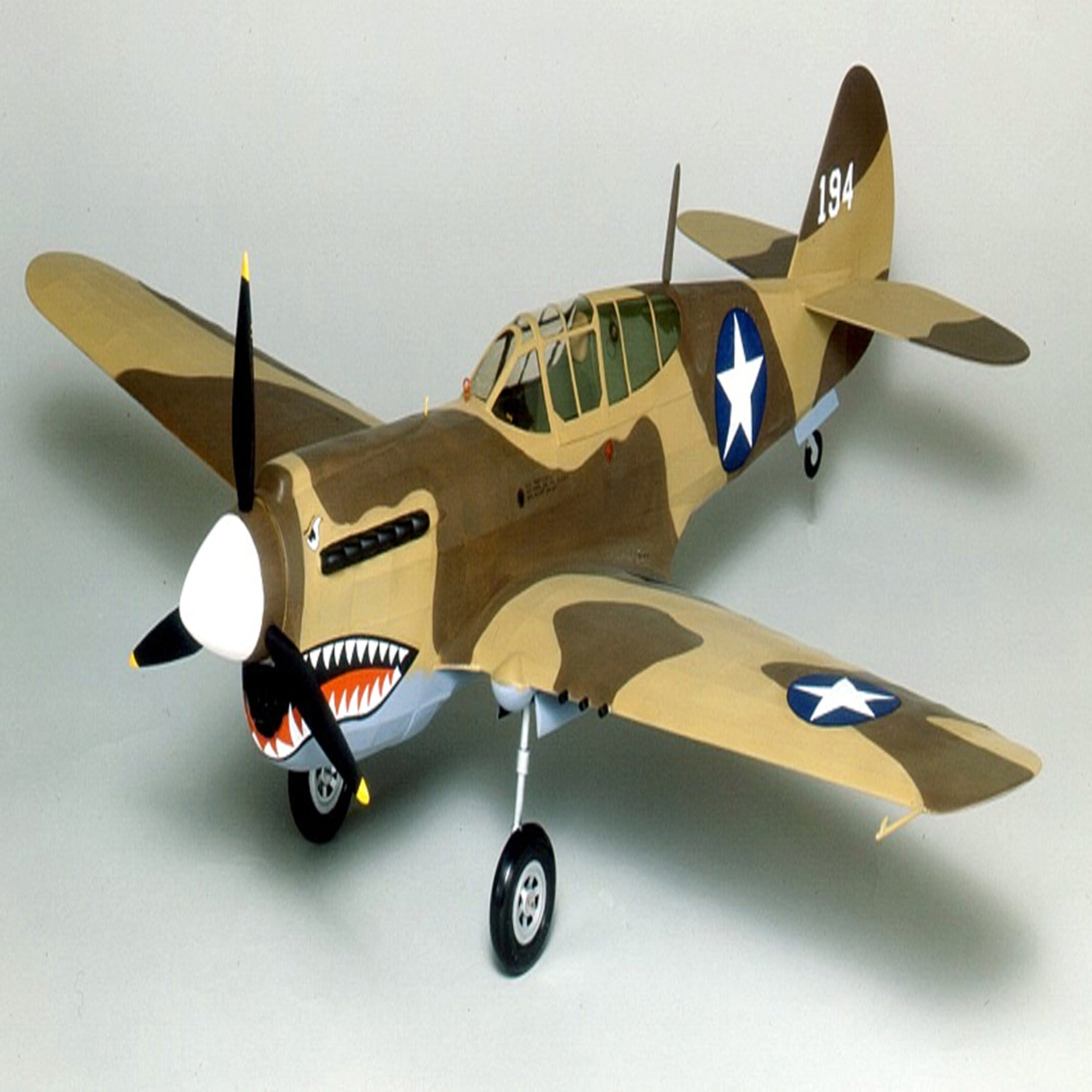 Guillow's P-40 Warhawk 1/16 Scale Laser Cut Model Kit - Image 2