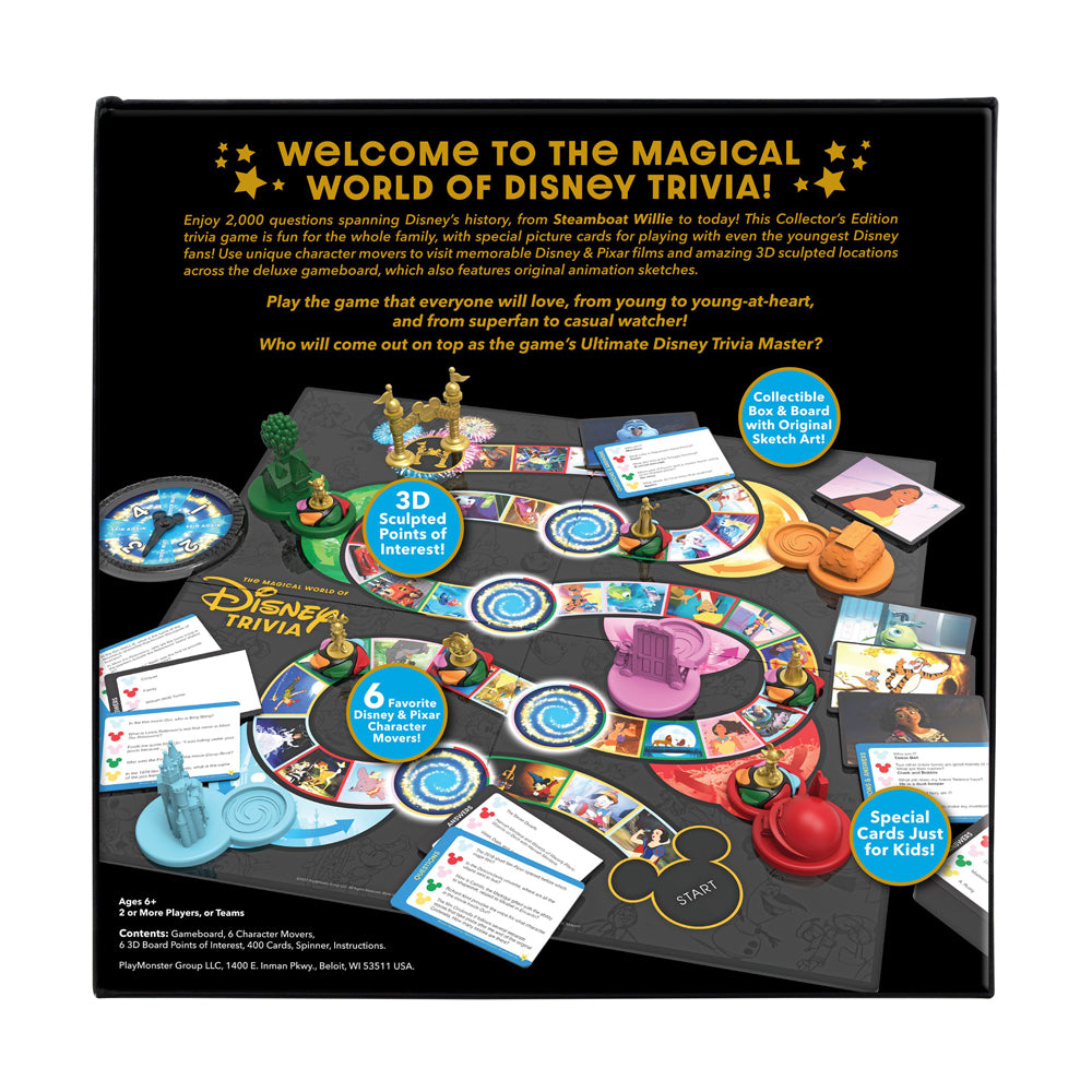 Disney The Magical World of Disney Trivia Board Game - Image 2