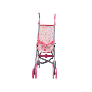 Charming Pink Elephant 23" Doll Stroller with Safety Strap