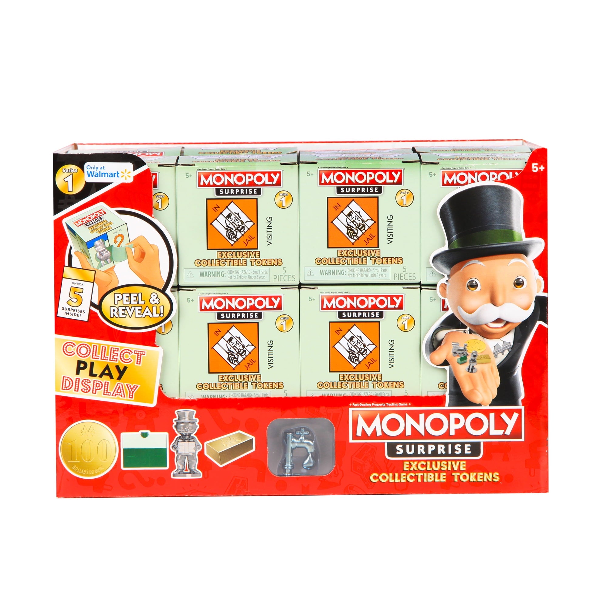 Basic Fun! Monopoly Surprise Blind Pack - 2 Pack (Colors/Styles May Vary) - Image 2