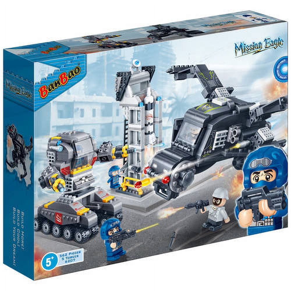 BanBao Mission Eagle Battlefield Playset - Strategic Block Construction - Image 2
