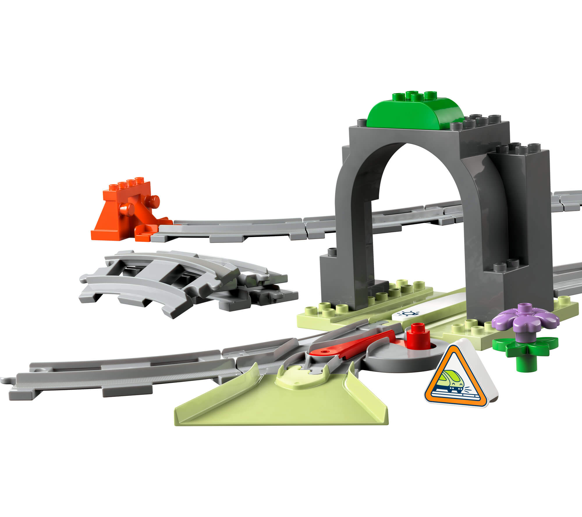 LEGO DUPLO Town Train Tunnel and Tracks Expansion Set 10425 - Image 3