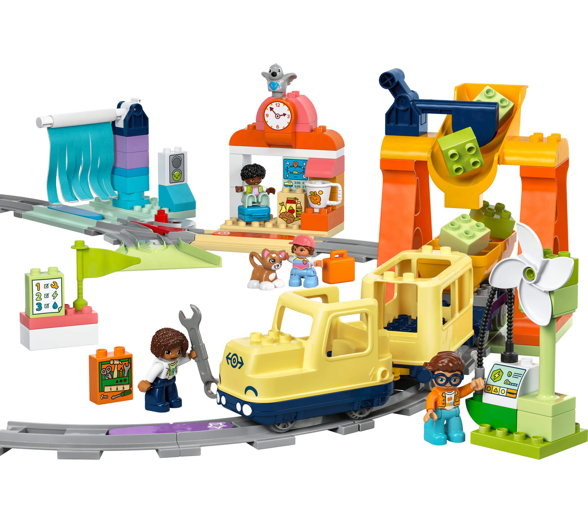 LEGO DUPLO Town Big Interactive Community Train Set 10428 - Image 3