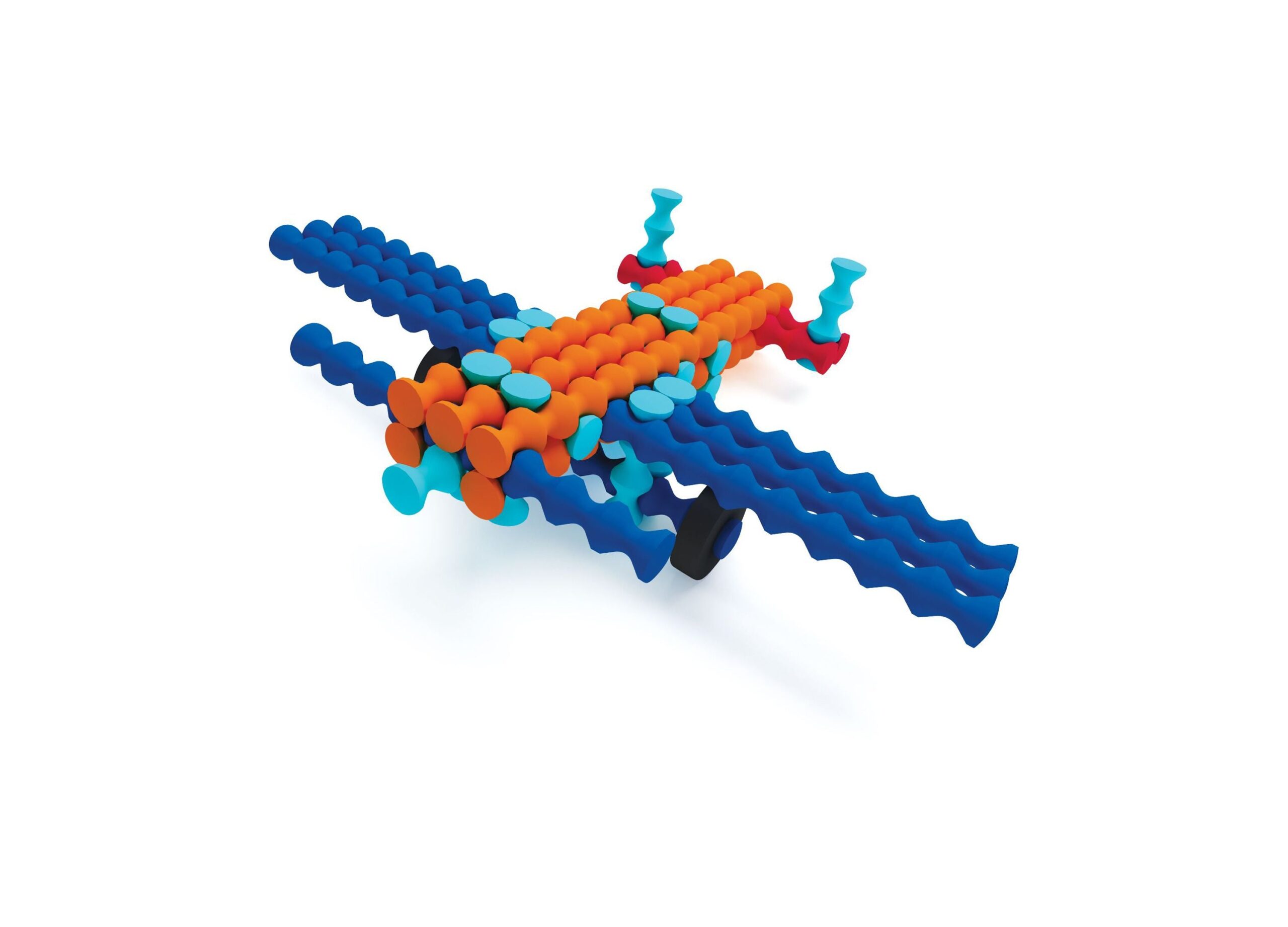 Popular Playthings Playstix Vehicles Set - 130 Pieces - Image 3