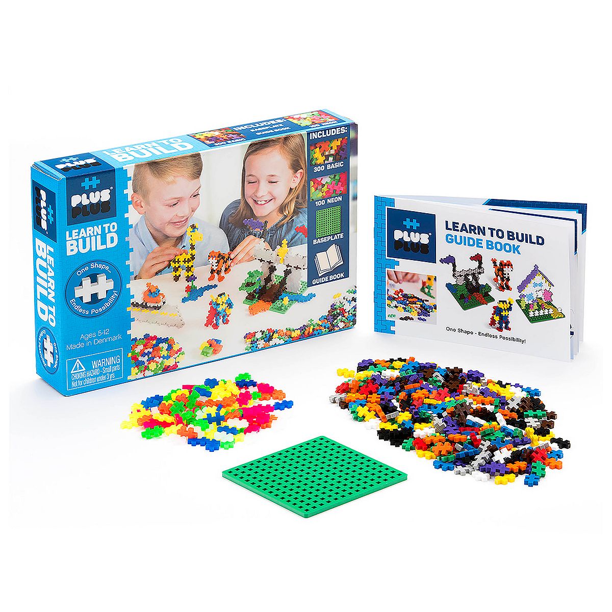 Plus-Plus Learn To Build Set, Basic - 600 Pieces - Image 3