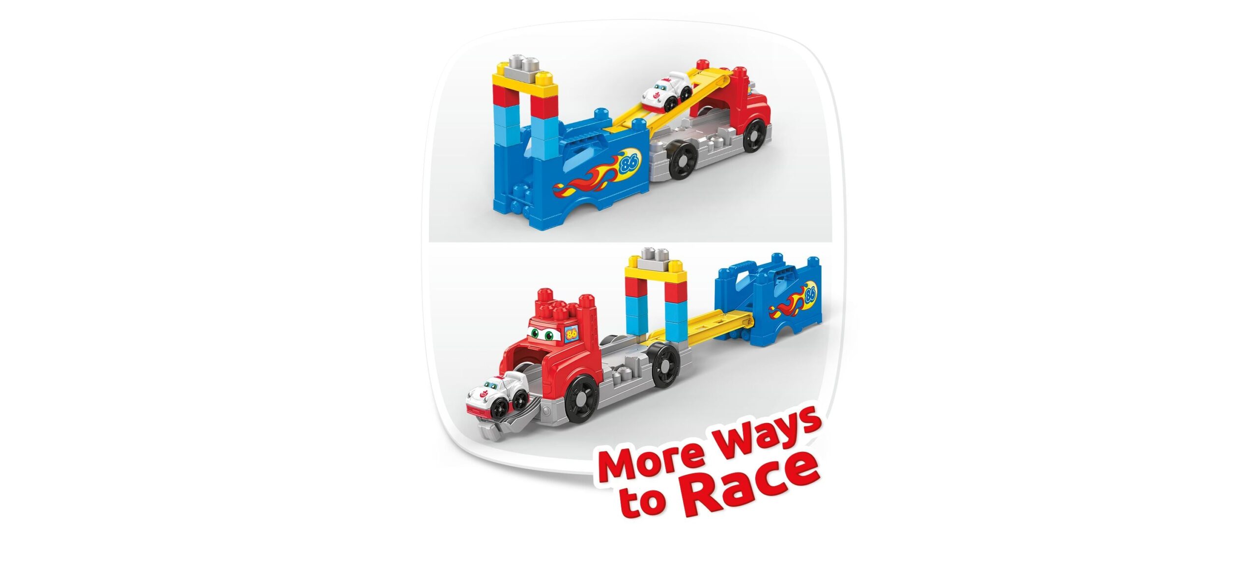 Mega Bloks Build & Race Rig with Sound Effects and Storage - Image 9