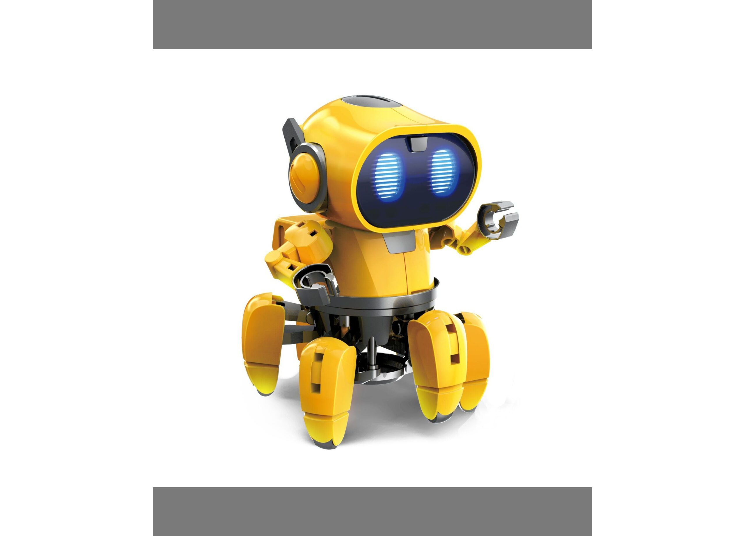 Elenco TEACH TECH Zivko the Robot Kit - Interactive AI Hexiped Robot - Image 2
