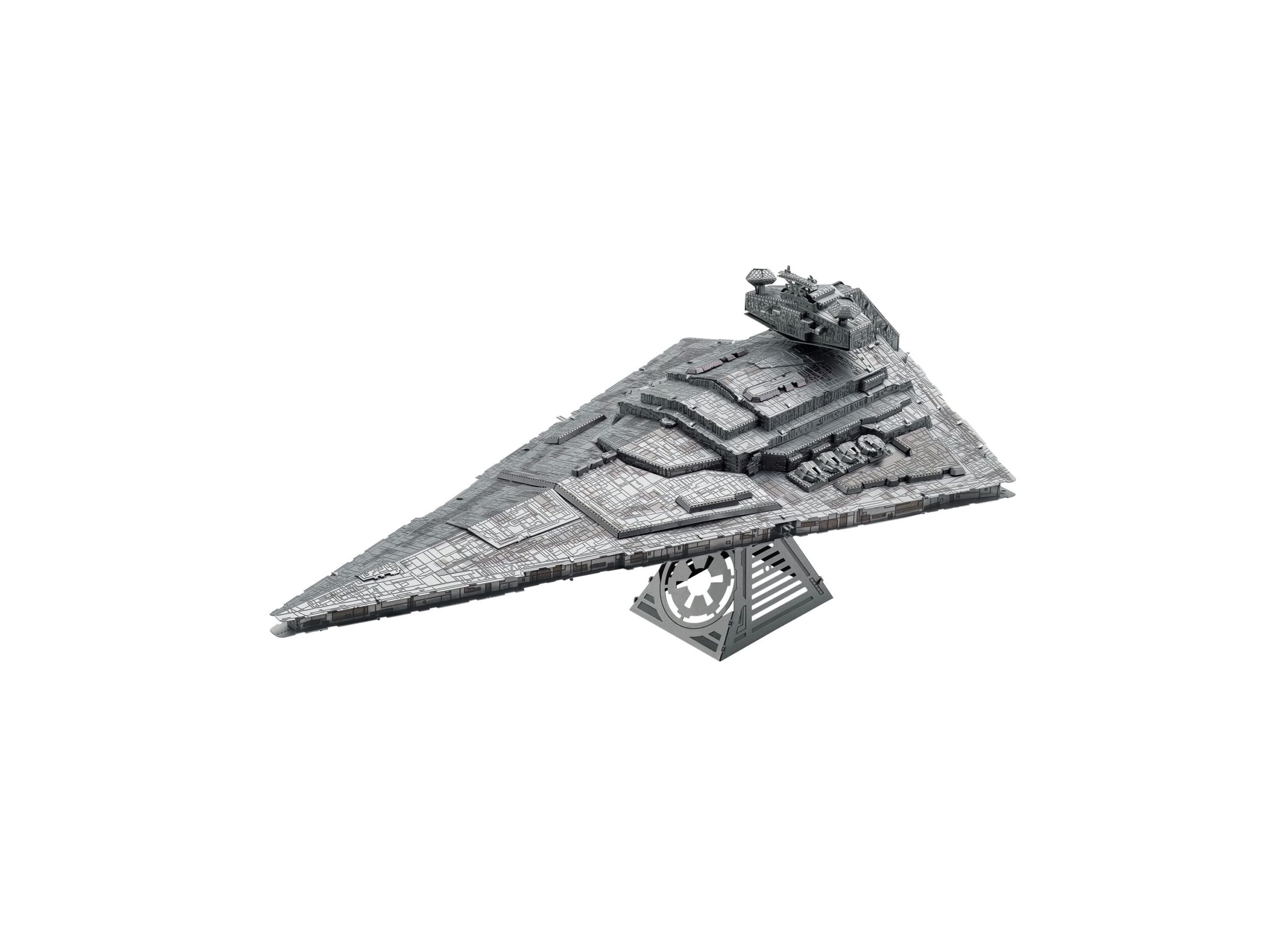 Fascinations Metal Earth ICONX - Star Wars Imperial Star Destroyer 3D Metal Model Kit - Image 2