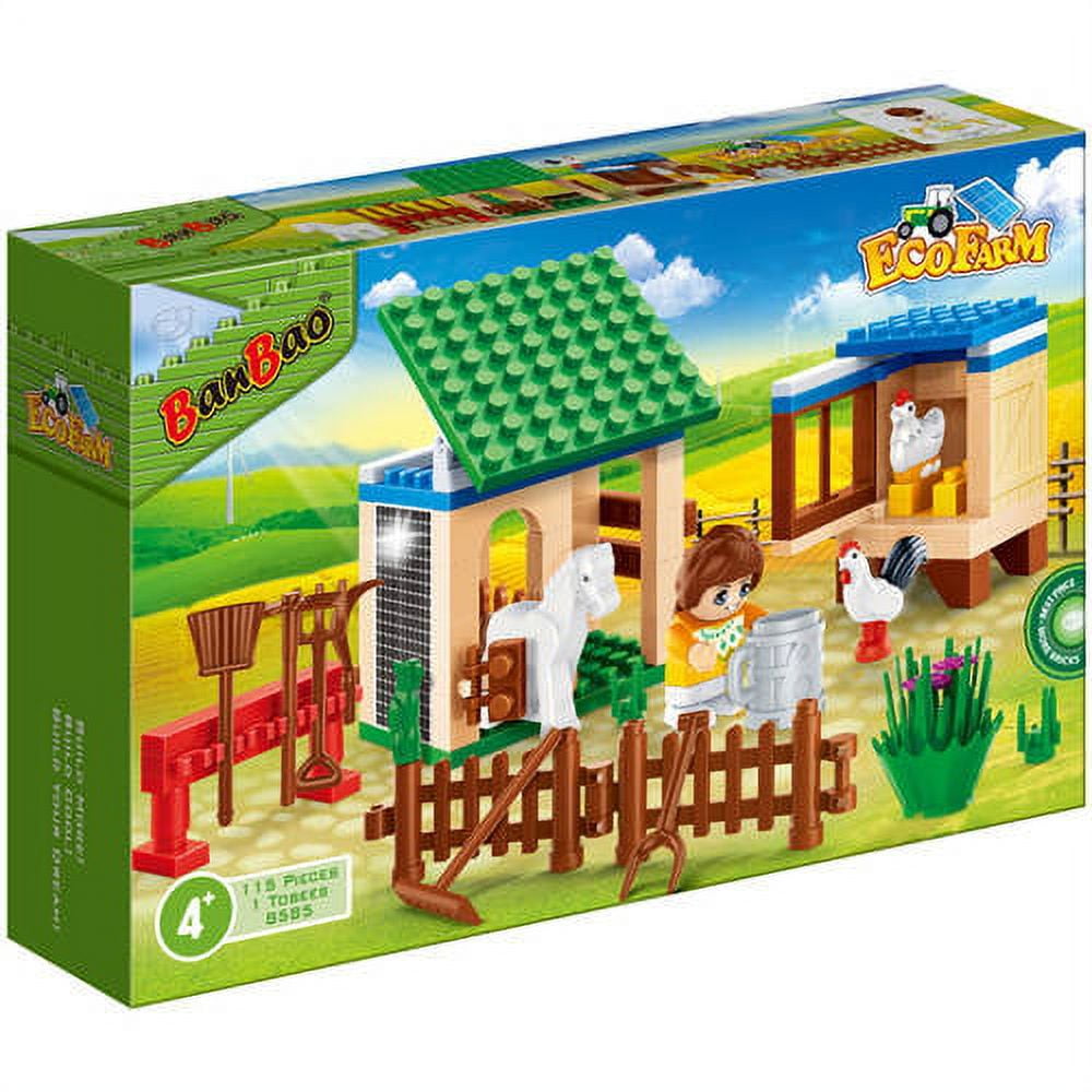 BanBao Animal Farm Adventure STEM Building Kit - 115 Pieces - Image 2