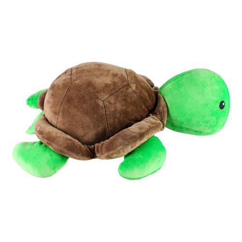 Snoozimals 20 inch Ultra-Soft Toby the Turtle Plush - Green/Brown - Image 9