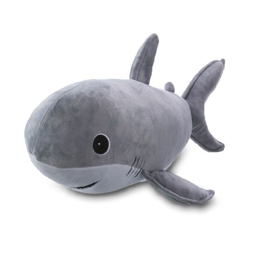 Snoozimals 20 inch Mikey the Shark Plush - Cuddly Sea Companion - Image 3