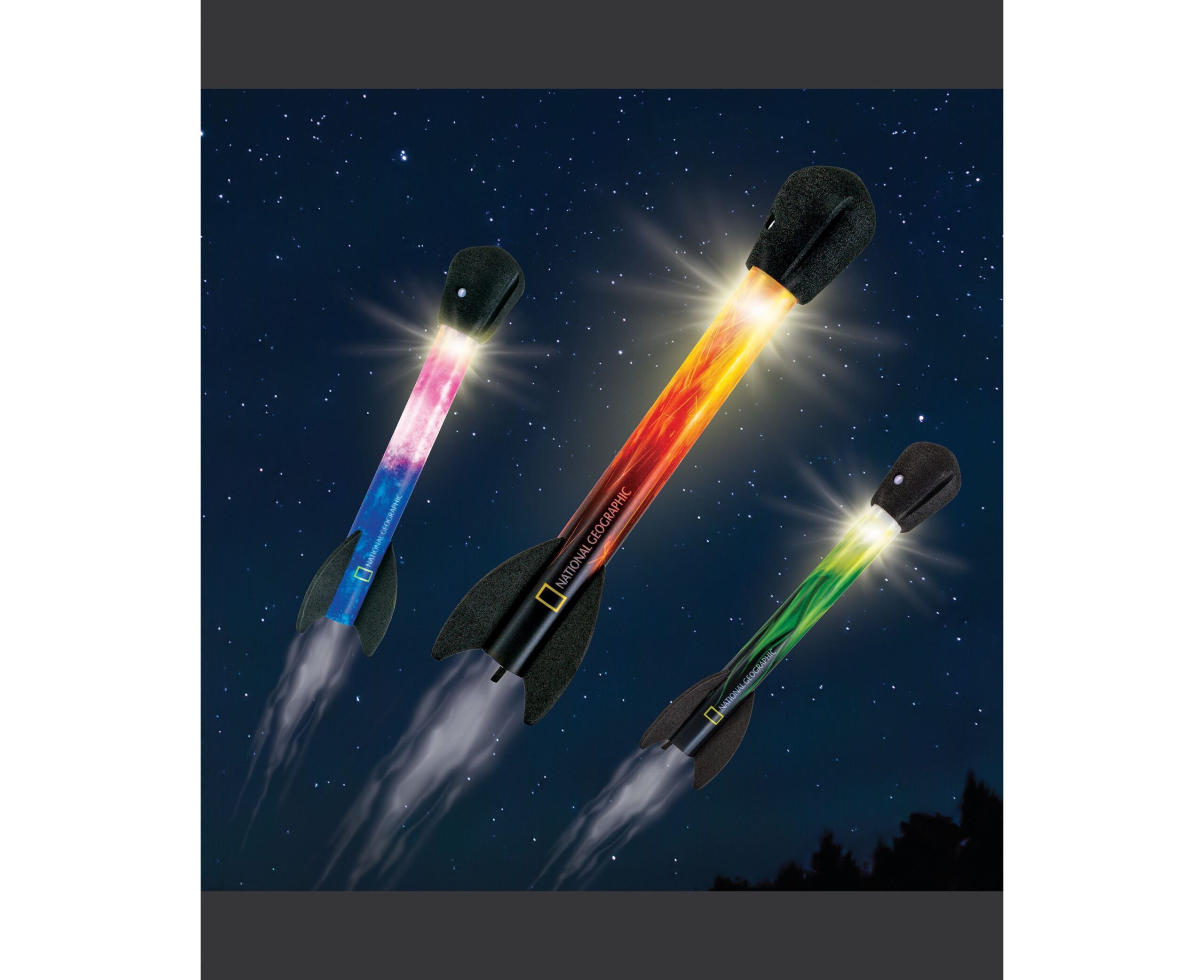 National Geographic Light-Up Air Rockets STEM Kit - Image 4