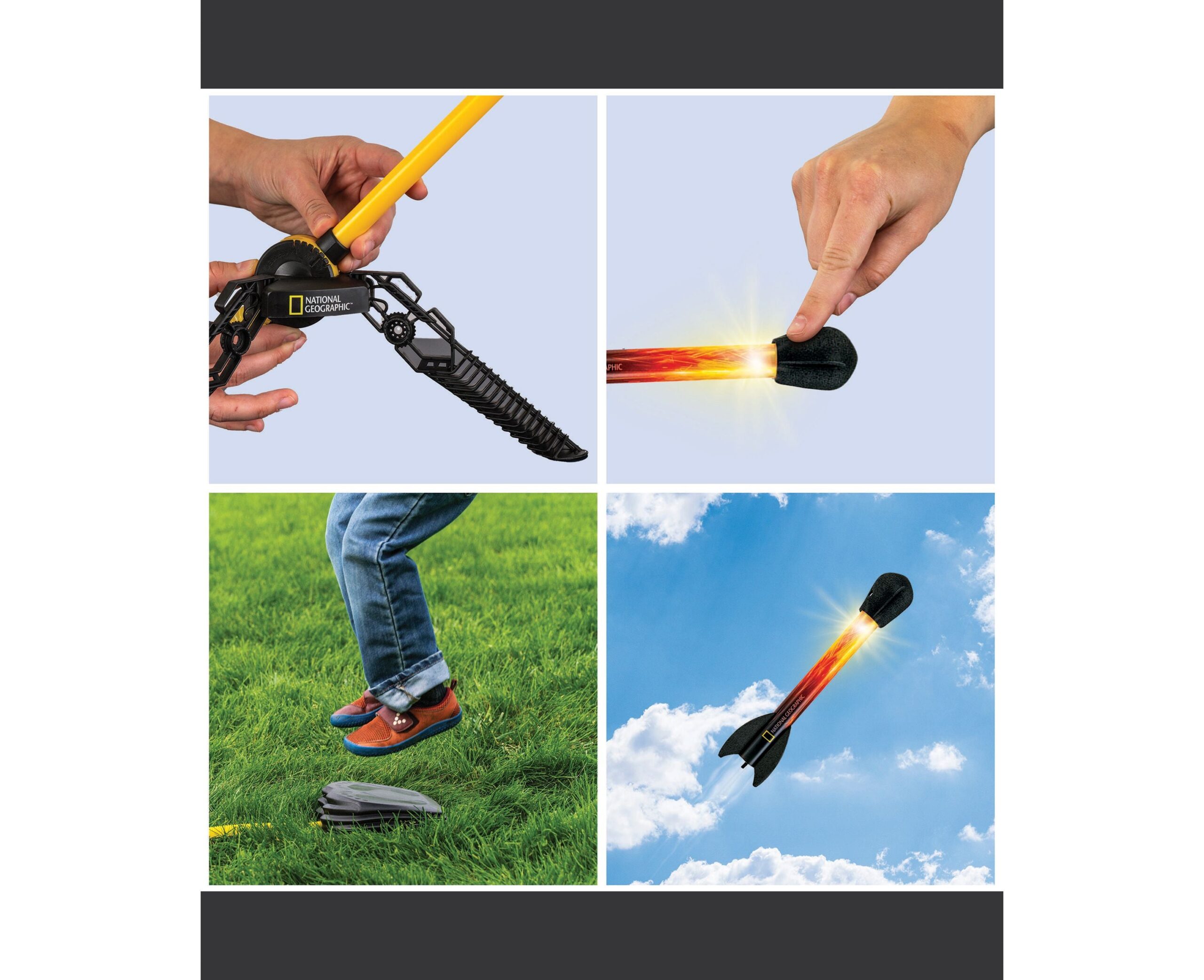 National Geographic Light-Up Air Rockets STEM Kit - Image 5