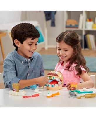 Play-Doh Drill 'n Fill Dentist Toy Set with Dental Tools and Non-Toxic Dough - Image 6