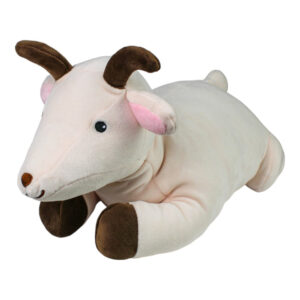 Snoozimals Snuggly 20in Goat Plush - Adorable Cuddly Toy