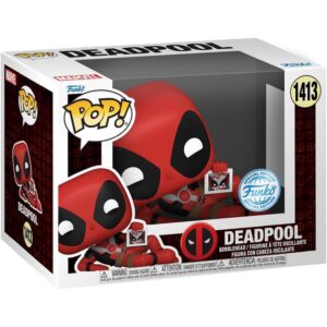 Funko POP! Deadpool Hearts 3.75 inch Vinyl Figure - Love-Themed Marvel Character