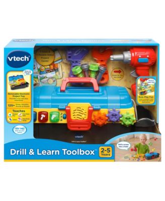 VTech Drill & Learn Toolbox Interactive Toddler Toy - Image 2