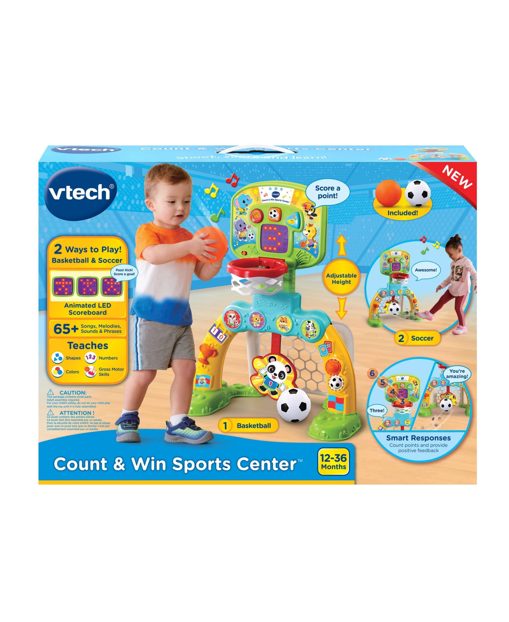 VTech Count & Win Sports Center - Interactive Toddler Toy - Image 2