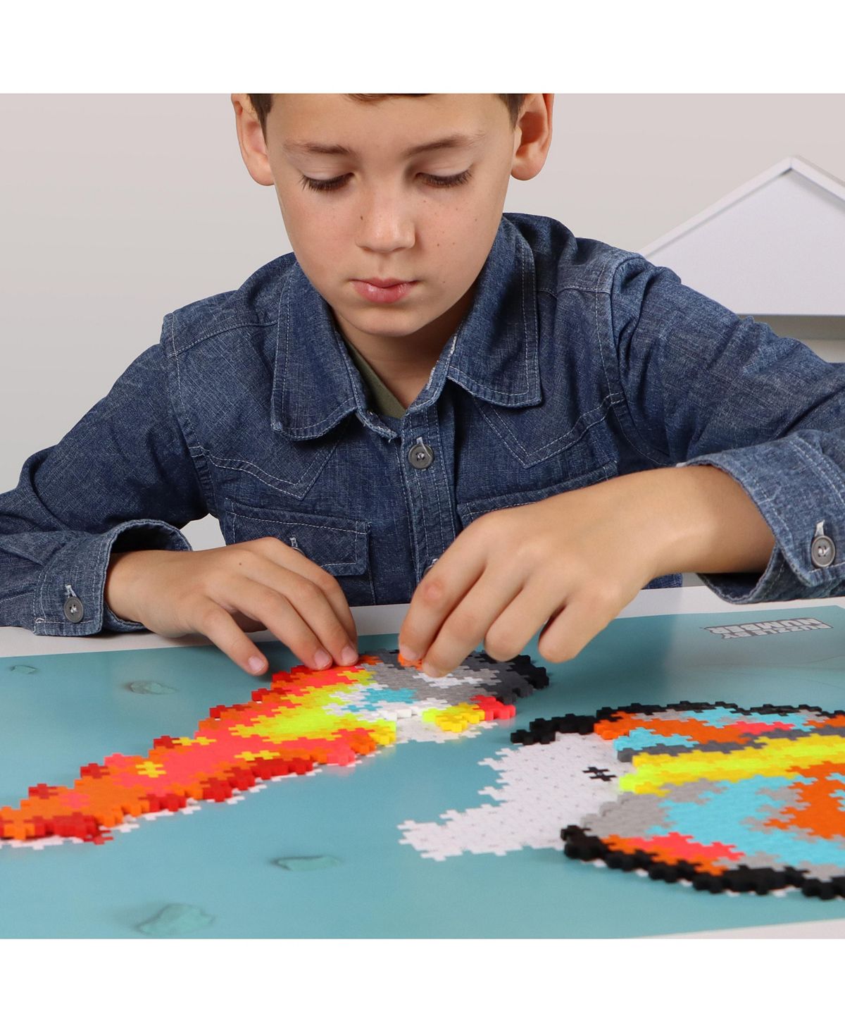 Plus-Plus Puzzle By Number - 500 Piece Space Themed Puzzle - Image 4
