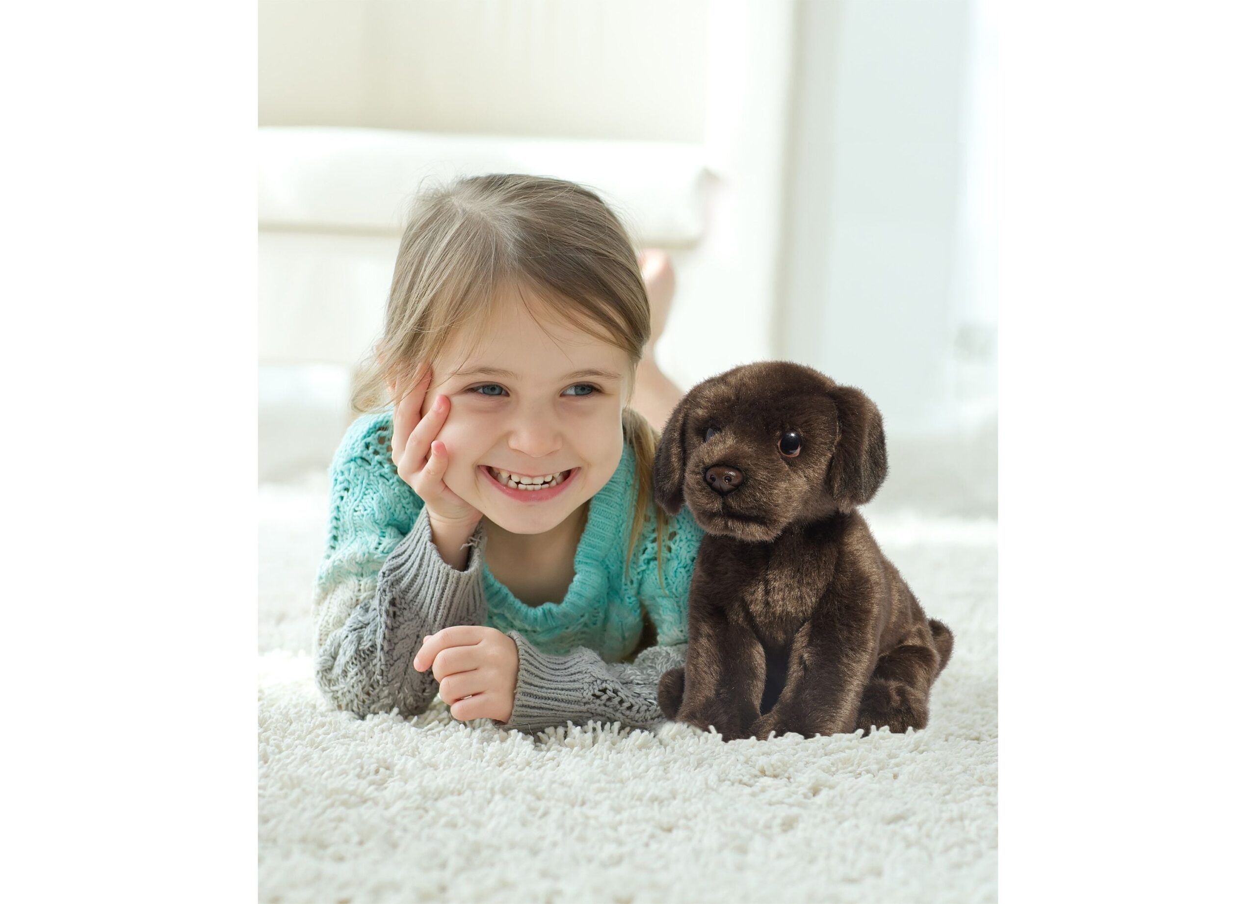 Geoffrey's Toy Box 10-inch Plush Labrador Puppy - Exclusive to Macy's - Image 4
