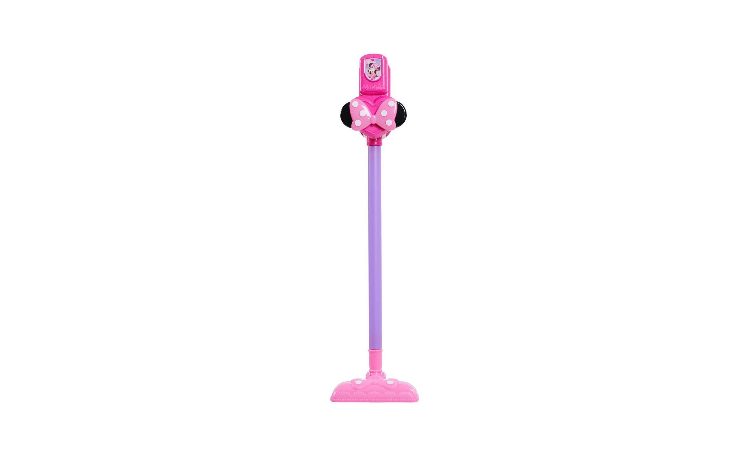 Disney Junior Minnie Mouse Sparkle N' Clean Play Vacuum - Pink - Image 2