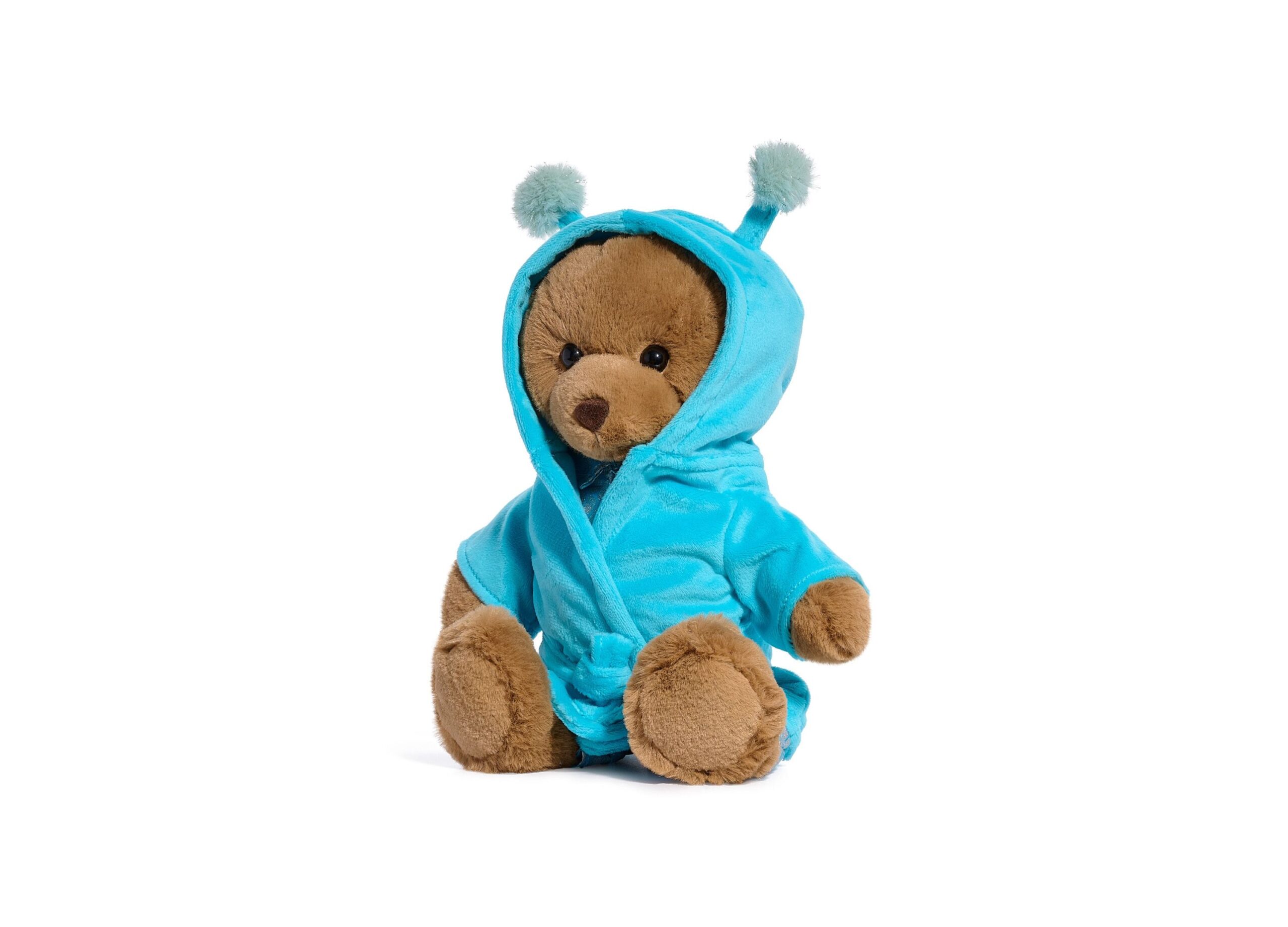 Geoffrey's Toy Box 9.5 inch Plush Teddy Bear with Robe - Exclusive to Toys R Us - Image 6