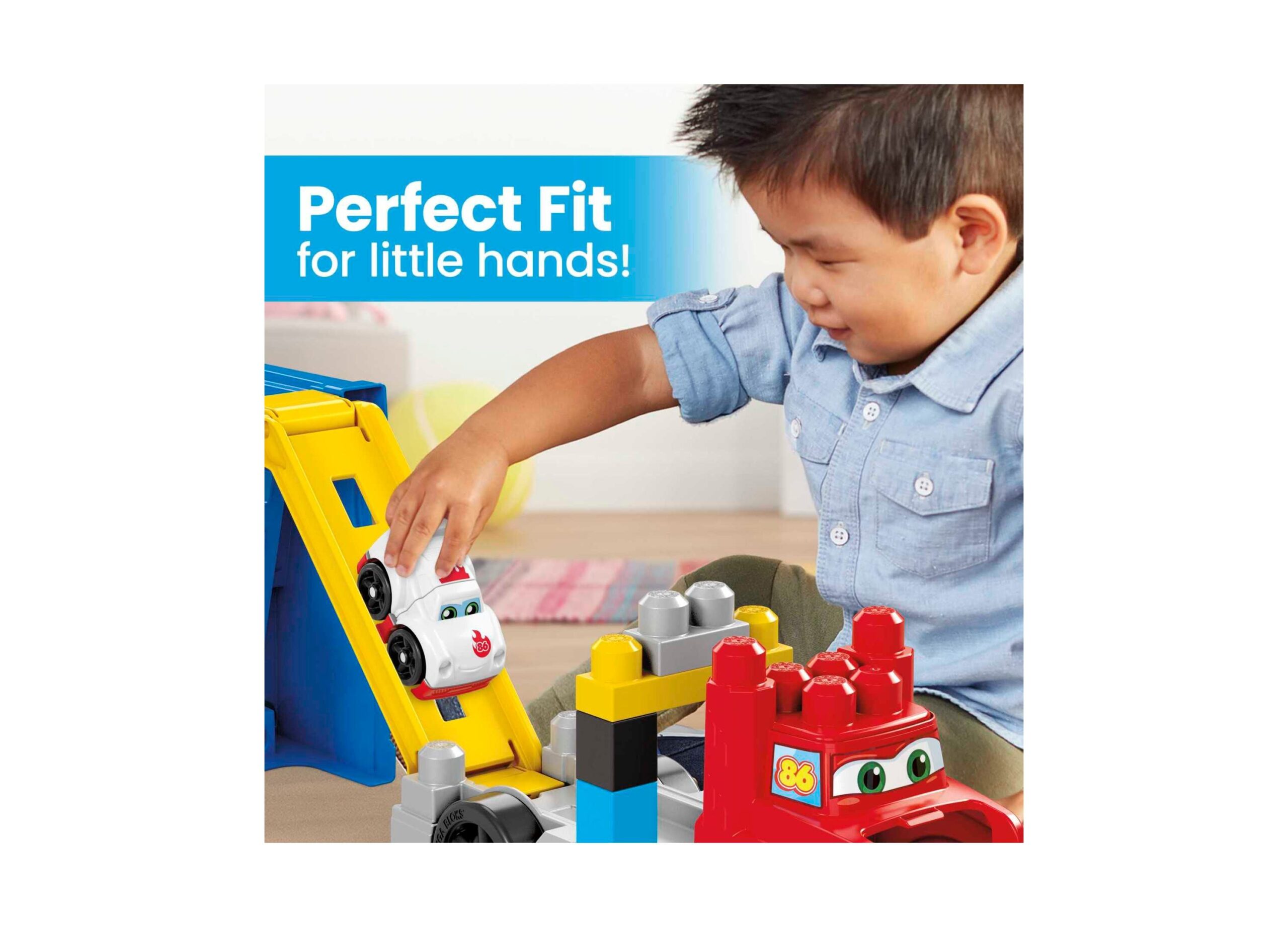 Mega Bloks Build & Race Rig with Sound Effects and Storage - Image 7
