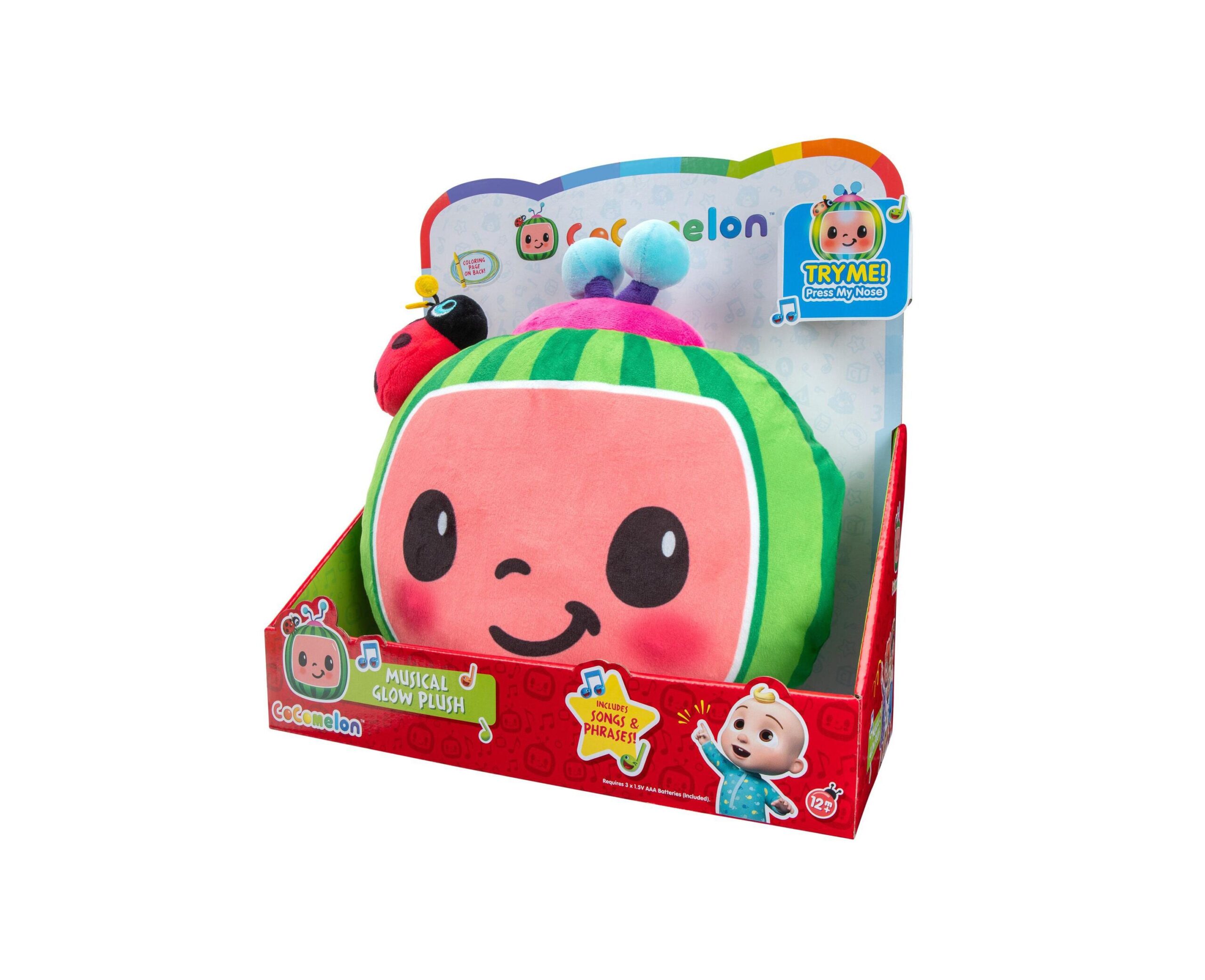 Cocomelon Musical Glow Plush - Interactive Nursery Rhyme Toy - Image 5
