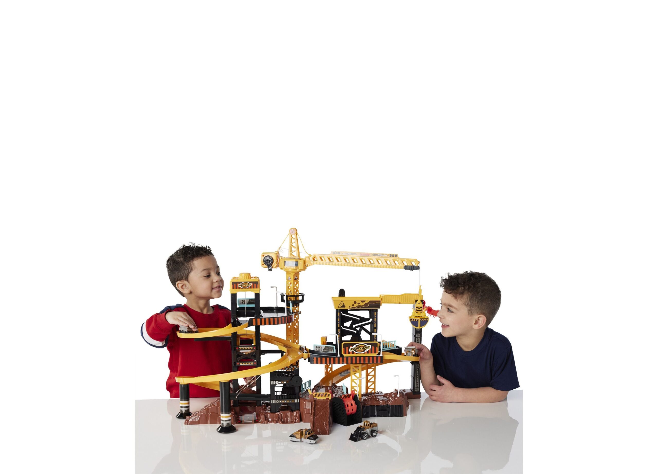 Toys R Us Fast Lane 110-Piece Lights & Sounds Construction Playset - Image 3