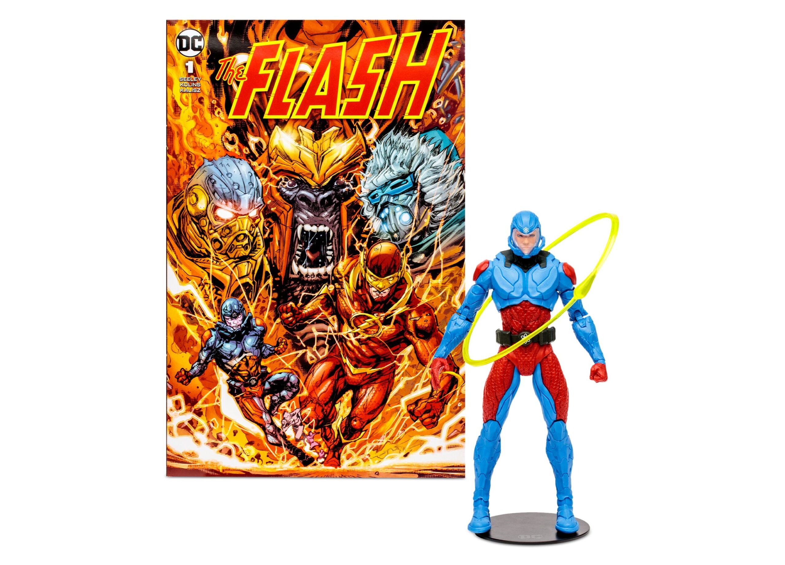 DC Direct The Atom 7-Inch Action Figure with Comic and Art Card - Image 5