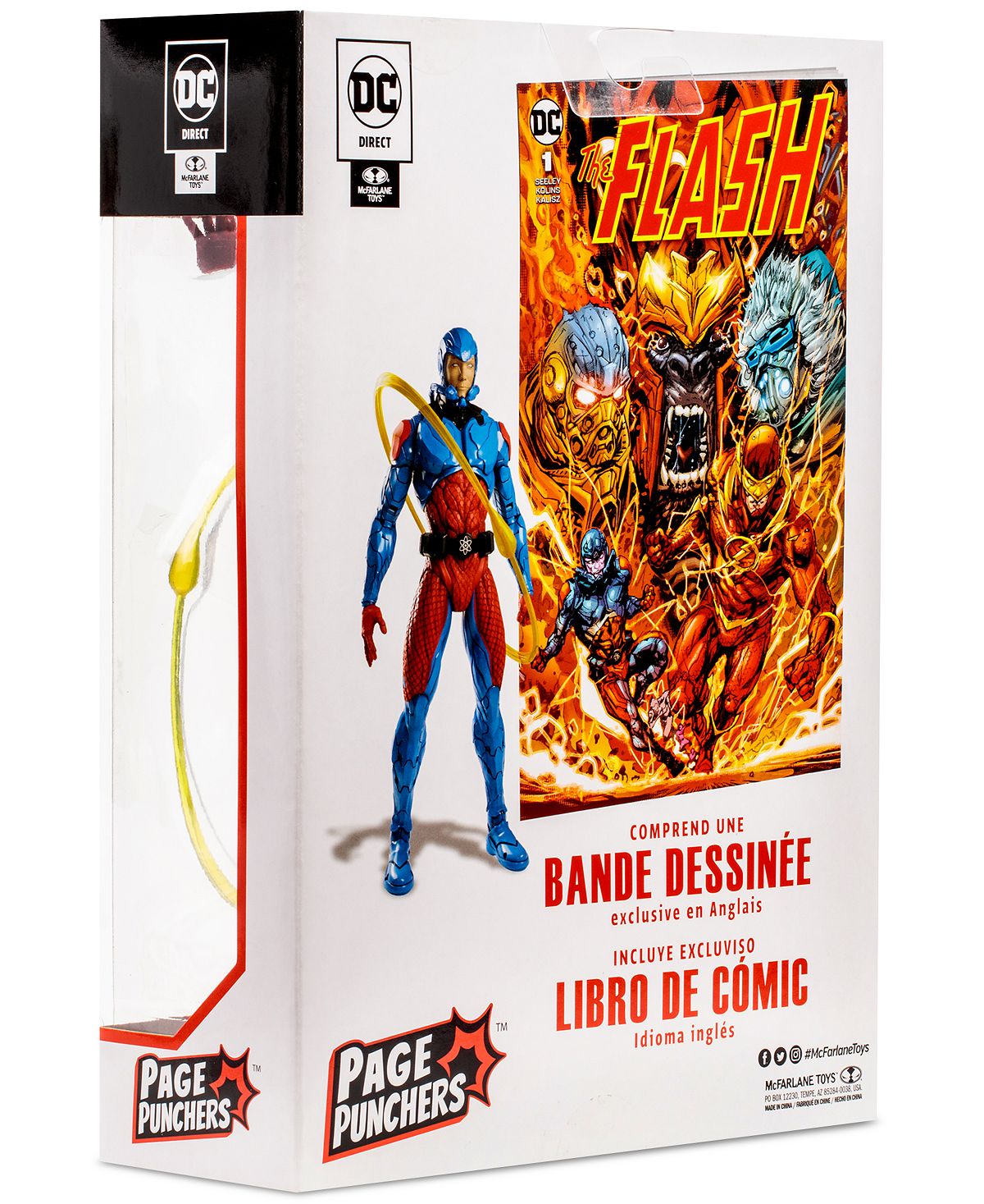 DC Direct The Atom 7-Inch Action Figure with Comic and Art Card - Image 4