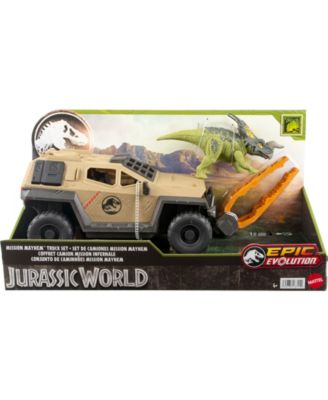 Jurassic World Mission Mayhem Truck with Detachable Claw and Einiosaurus Figure - Image 2
