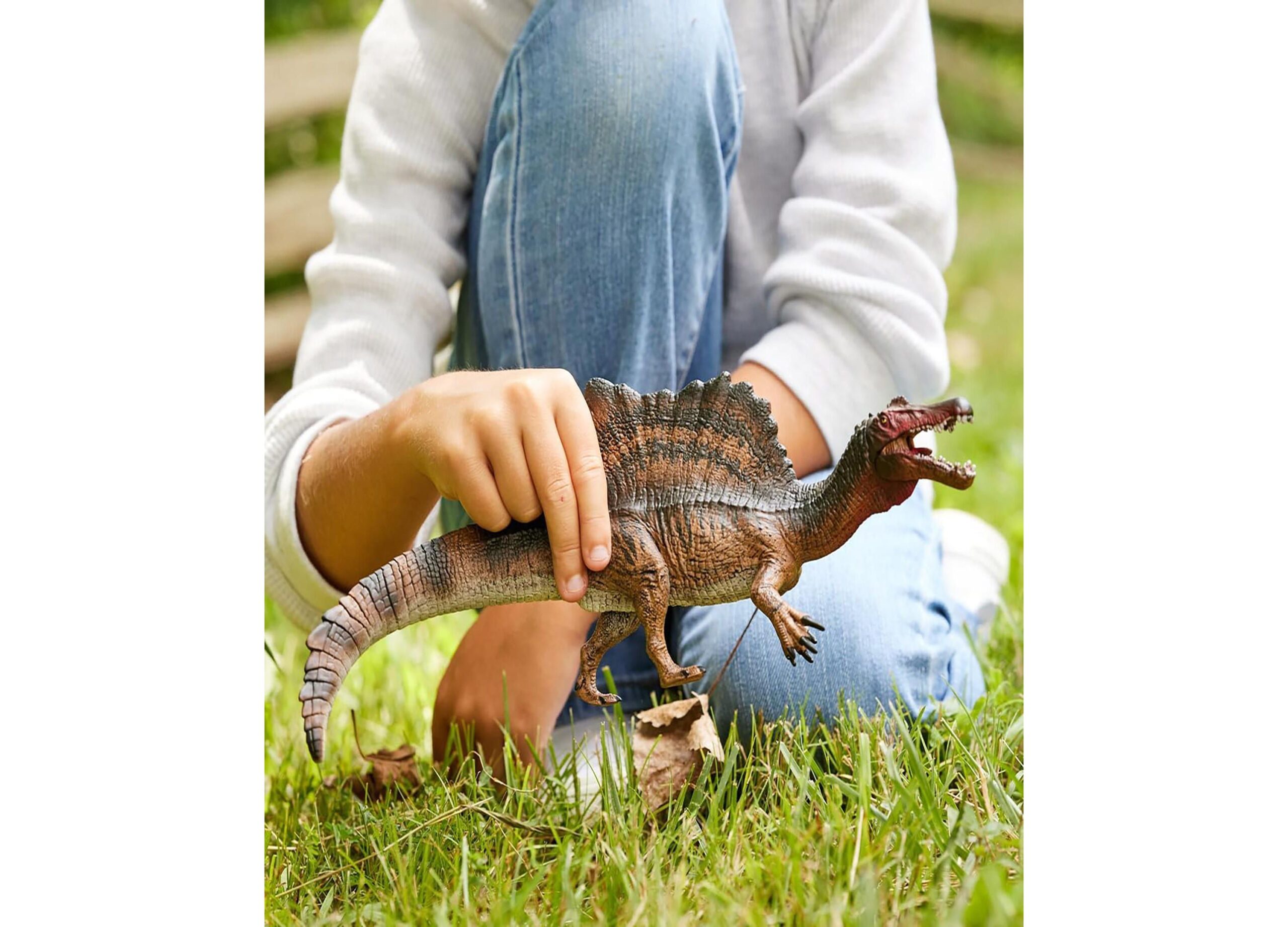 Schleich Dinosaurs Spinosaurus 11.6 inch Realistic Dinosaur Action Figure - Image 5