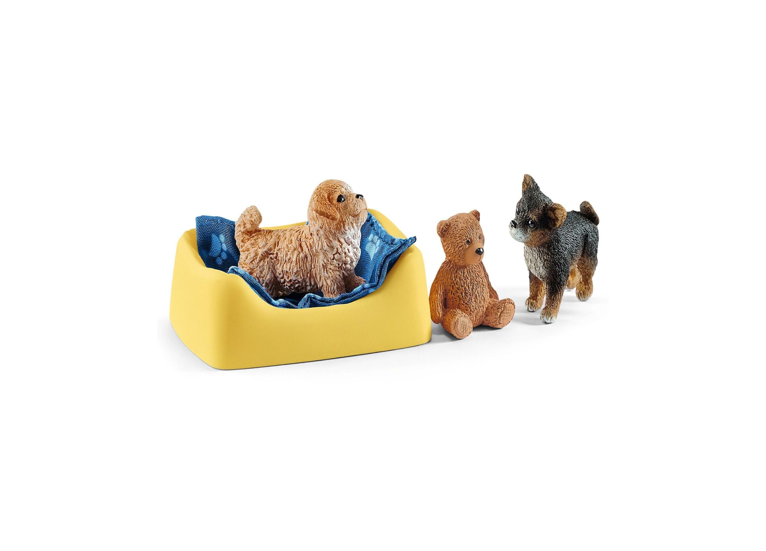 Schleich Farm World Puppy Pen Playset with Detailed Figurines - Image 2