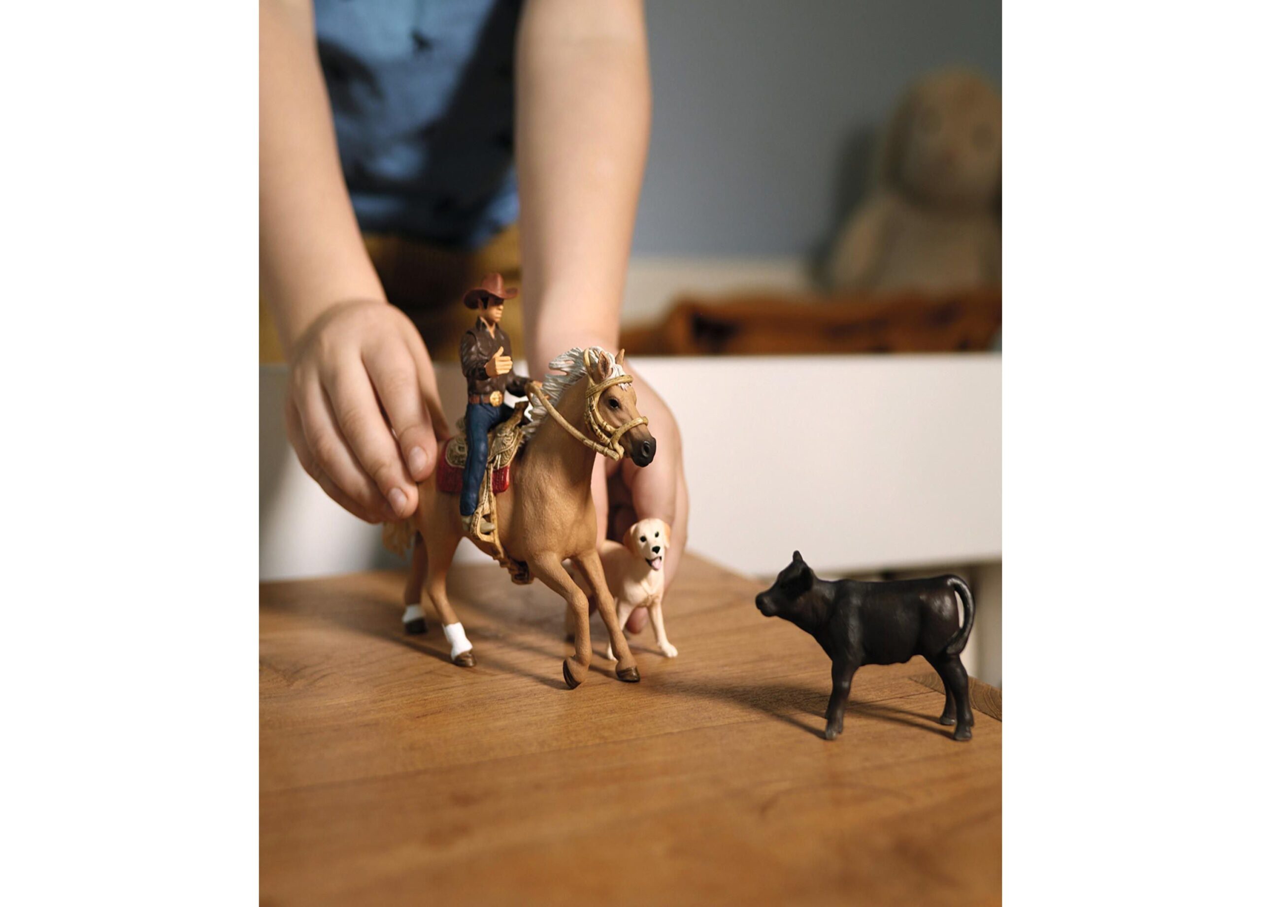 Schleich Farm World Western Riding Adventures Playset - 6 Pieces - Image 3