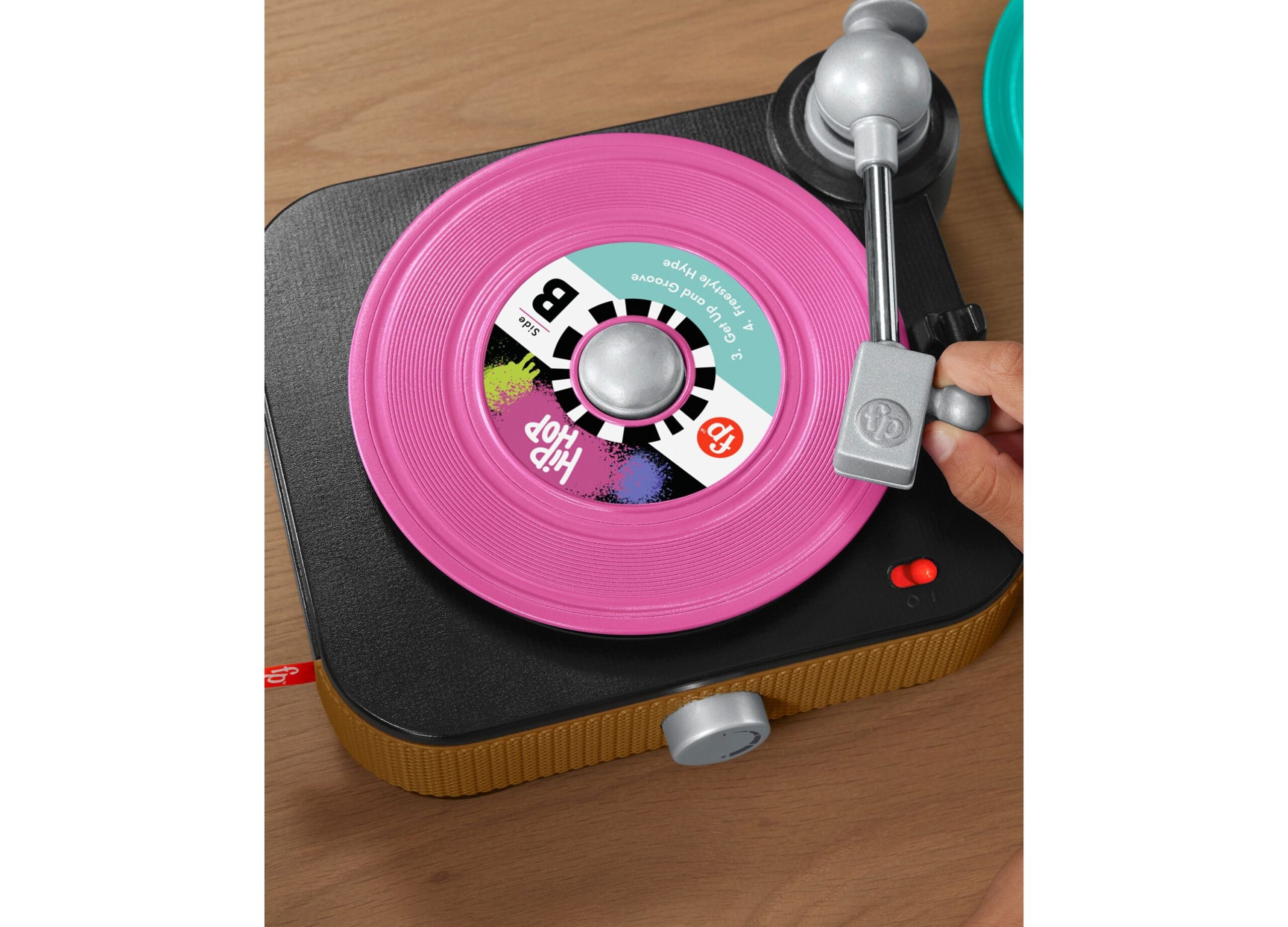 Fisher-Price Rockin' Record Player Preschool Musical Toy - Image 4